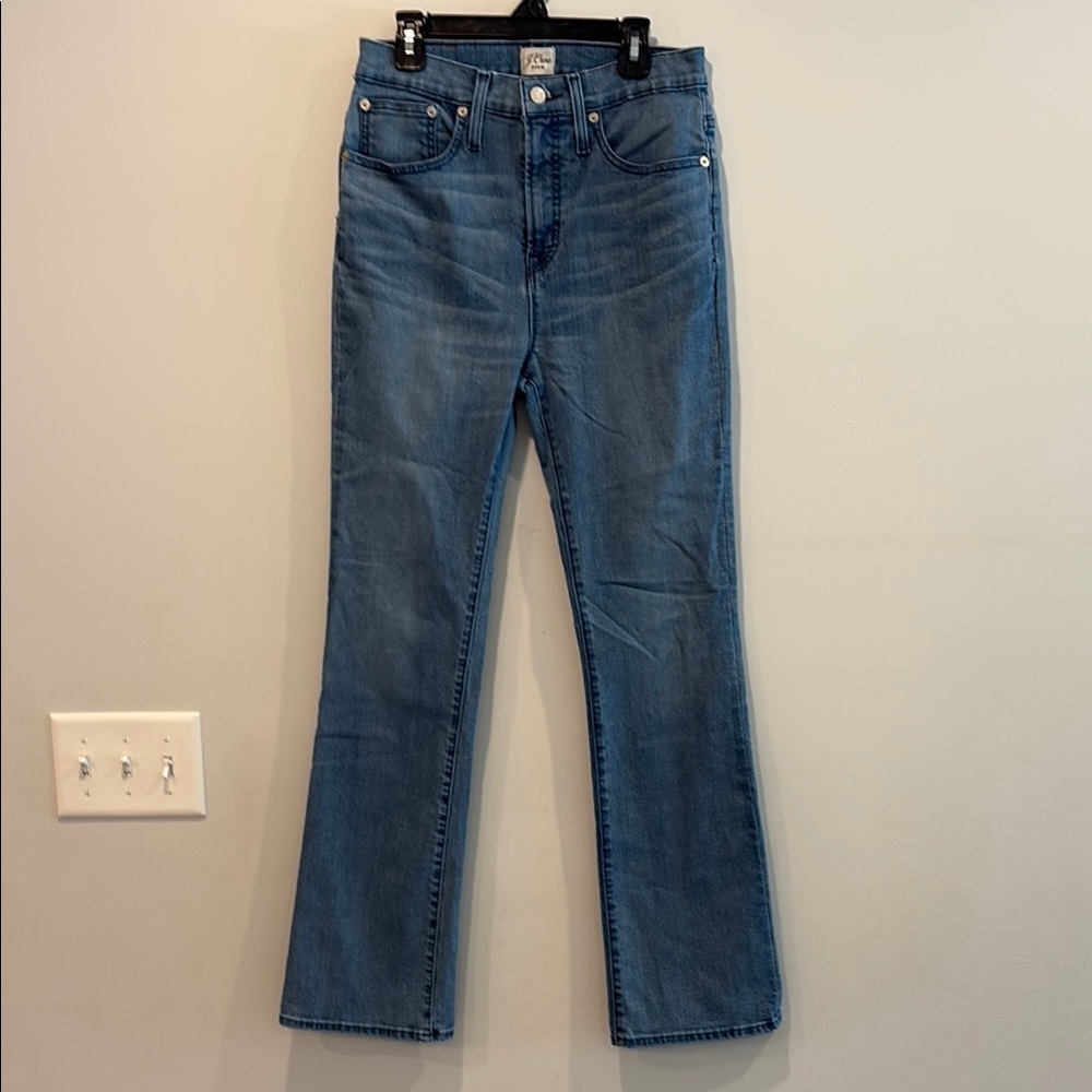 J. Crew Blue Boot Cut Jeans Classic Denim Style